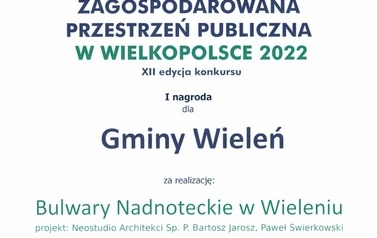 dyplom bulwary nadnoteckie najlepsza przestrzeń