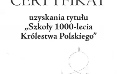 Certyfikat 1000-lecie