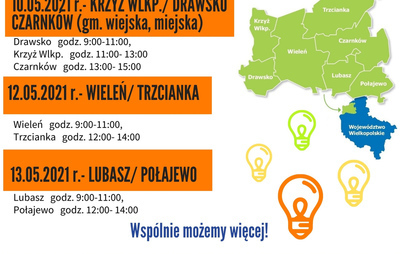 Zdjęcie do Punkt informacyjno-doradczy Czarnkowsko- Trzcianeckiej LGD dla mieszkańc&oacute;w gminy Wieleń dnia 12.05.2021, online