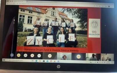 Zdjęcie do Zesp&oacute;ł Szk&oacute;ł w Wieleniu laureatem 13. edycji kampanii społecznej Drugie Życie