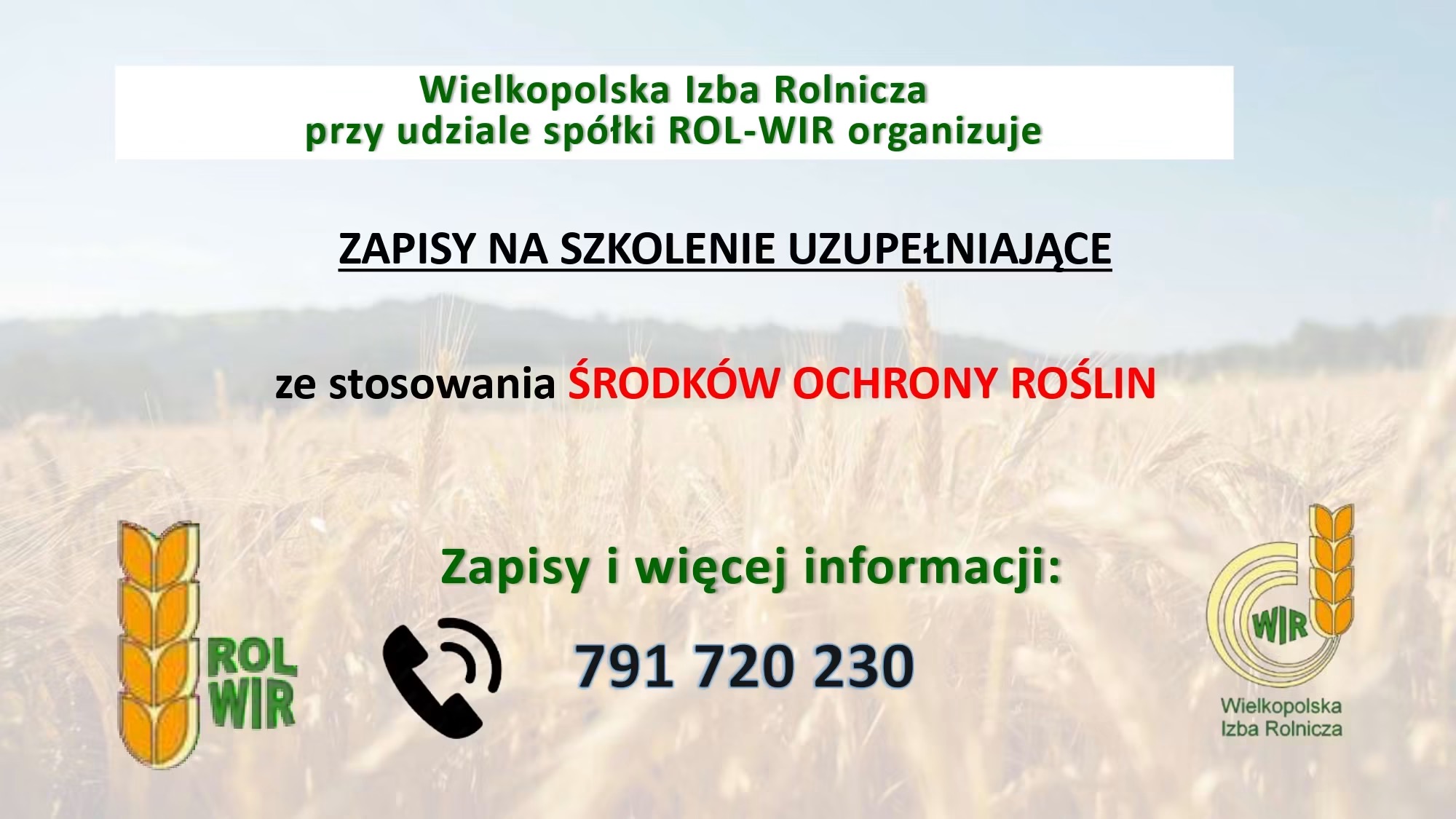 zapisy na&nbsp;szkolenie uzupełniające