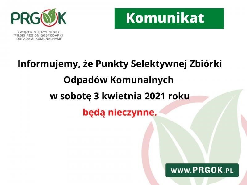 Komunikat PRGOK