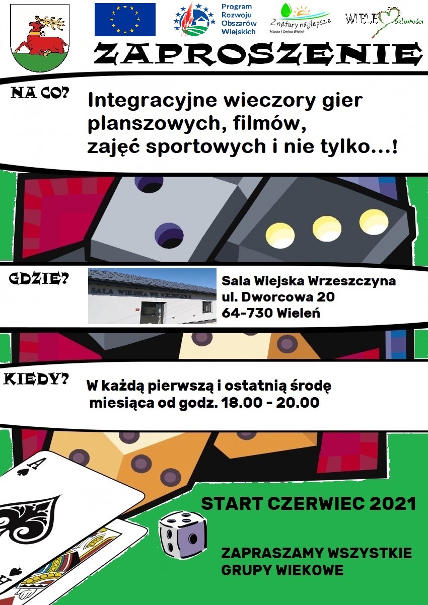 Integracyjne wieczory - zajęcia we Wrzeszczynie