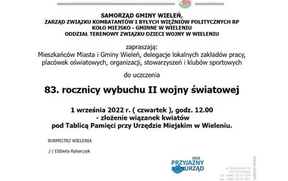 Zdjęcie do 83. rocznica wybuchu II wojny światowej