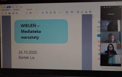 Zdjęcie do ROPS Poznań organizatorem warsztat&oacute;w online - Spotkajmy się w Mediatece !