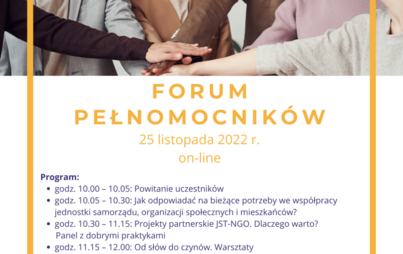 Zdjęcie do Forum Pełnomocnik&oacute;w