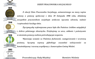 Zdjęcie do Dzień Pracownika Socjalnego