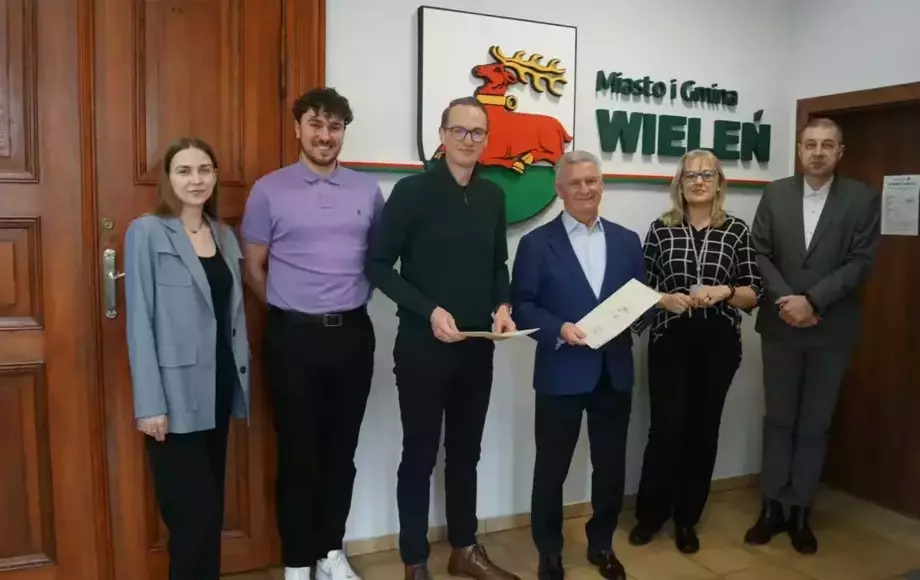 Podpisanie umowy na sporządzenie planu ogólnego gminy Wieleń