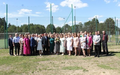 Zdjęcie do Pożegnanie Wiesławy Norkowskiej - Nawrot kończącej 23 - letnią karierę na stanowisku dyrektora szk&oacute;ł w Rosku.