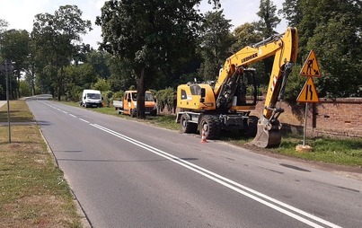 Zdjęcie do Trwają prace wodociągowe w Wieleniu