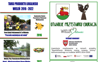 Zdjęcie do TARGI PRODUKTU LOKALNEGO I OTWARCIE PRZYSTANKU EDUKACJA WIELEŃ 2022