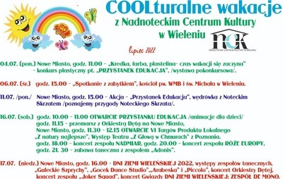 Zdjęcie do COOLturalne wakacje z Nadnoteckim Centrum Kultury