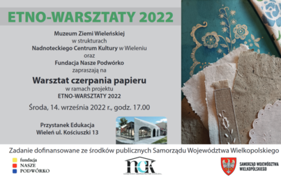 Zdjęcie do  Warsztaty czerpania papieru