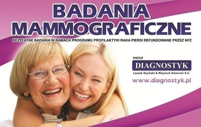 Zdjęcie do Badania mammograficzne