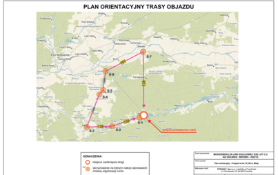 Zdjęcie do Zamknięcie przejazdu kolejowego w miejscowości Miały km 70+198 LK 351