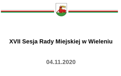 Zdjęcie do Transmisja z Sesji Rady Miejski w Wieleniu