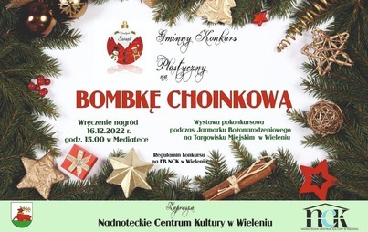 Zdjęcie do Konkurs na bombkę choinkową