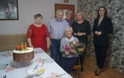 Zdjęcie do Jubileusz 102.lat Pani Felicji Machowina mieszkanki Gminy Wieleń, 24.01.2023r.
