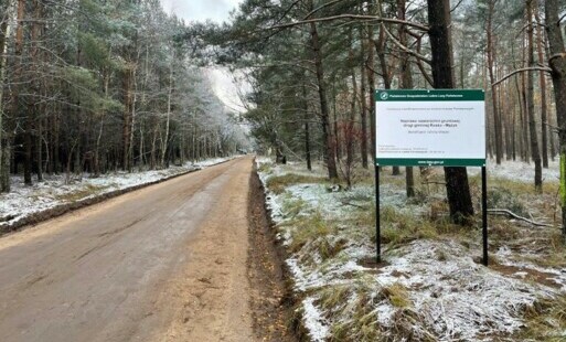 Zdjęcie do Zakończenie naprawy odcinka gruntowej drogi gminnej Rosko- Mężyk