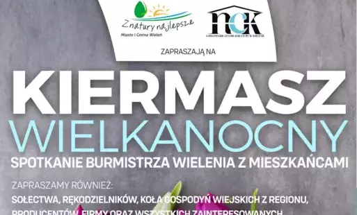 Zdjęcie do Kiermasz Wielkanocny, Spotkanie Burmistrza Wielenia z Mieszkańcami 