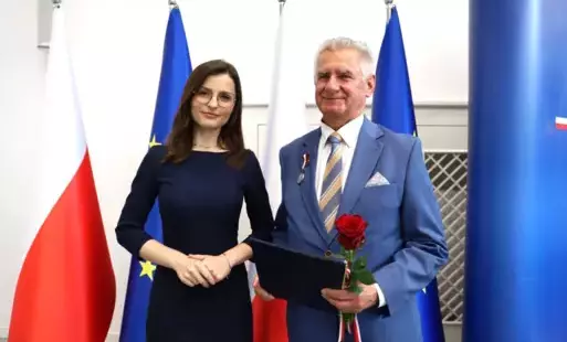 Zdjęcie do Zastępca Burmistrza Wielenia Jan Graczyk - Zasłużony dla Samorządu Terytorialnego