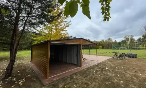 Zdjęcie do Zakończono prace związane z zagospodarowaniem boiska sportowego w Dzierżążnie Wielkim