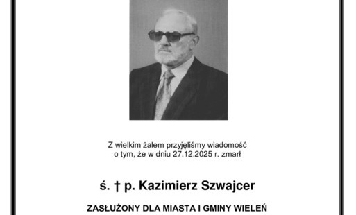 Zdjęcie do Samorząd Gminy Wieleń składa kondolencje