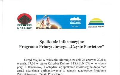 Zdjęcie do Spotkanie informacyjne Programu Priorytetowego &bdquo;Czyste Powietrze&rdquo;