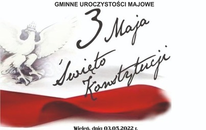 Zdjęcie do Gminne uroczystości majowe