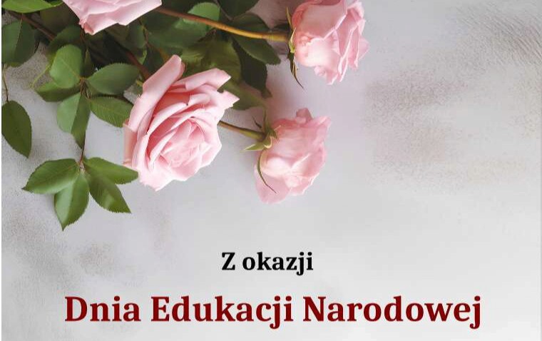 Zdjęcie do Dzień Edukacji Narodowej