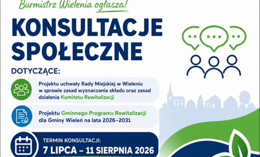 Zdjęcie do Ogłoszenie o konsultacjach społecznych
