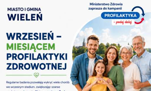 Zdjęcie do Wrzesień &ndash; Miesiącem Profilaktyki Zdrowotnej