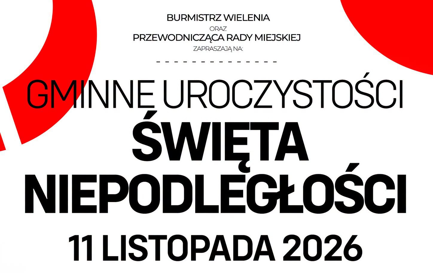 Gminne obchody Narodowego Święta Niepodległości w Wieleniu